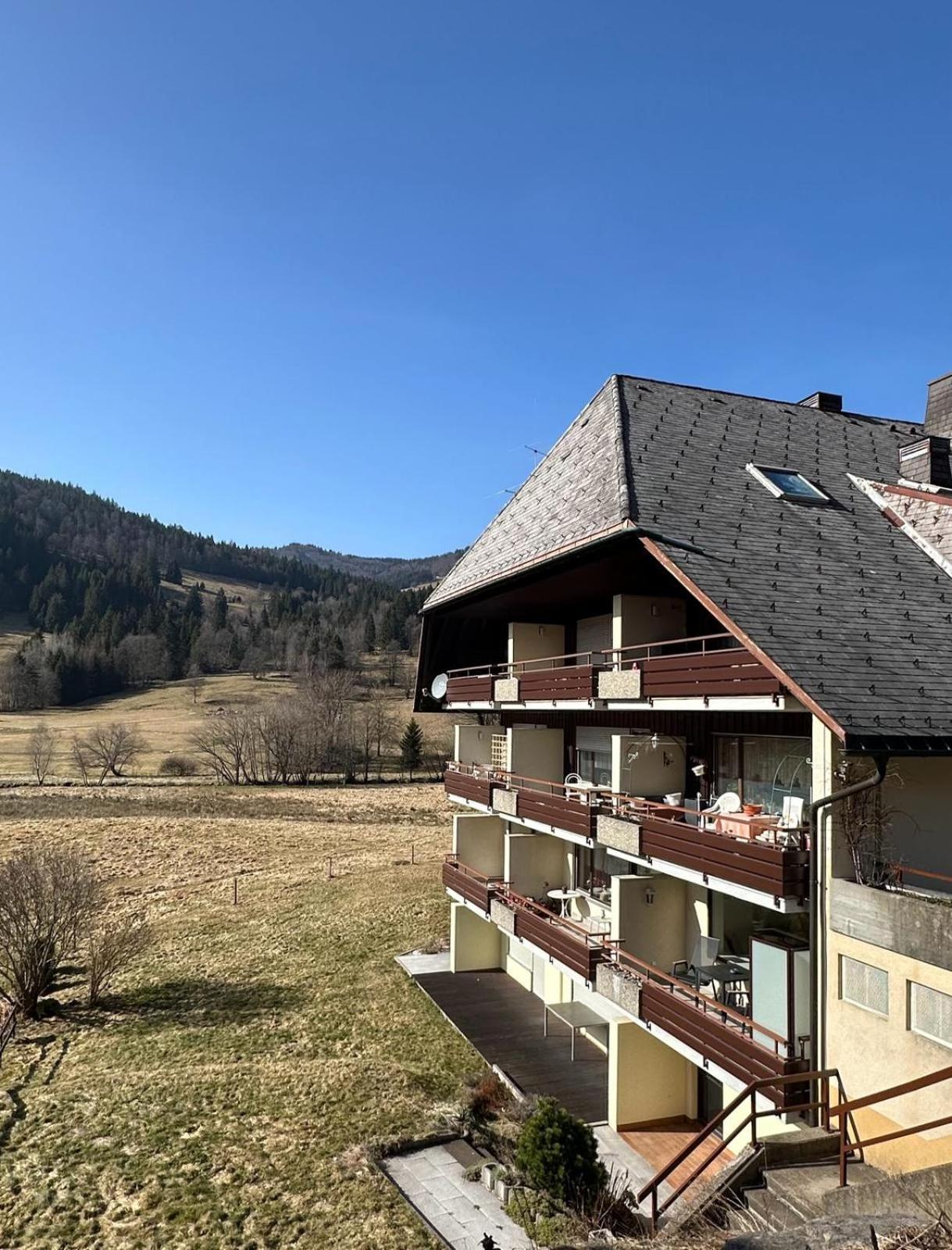 Apartment Schwinbachblick Mit 2 Balkonen St. Blasien Exteriér fotografie